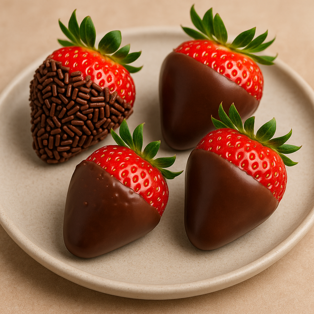 Brigadeiro Covered Strawberry (4 Pack)